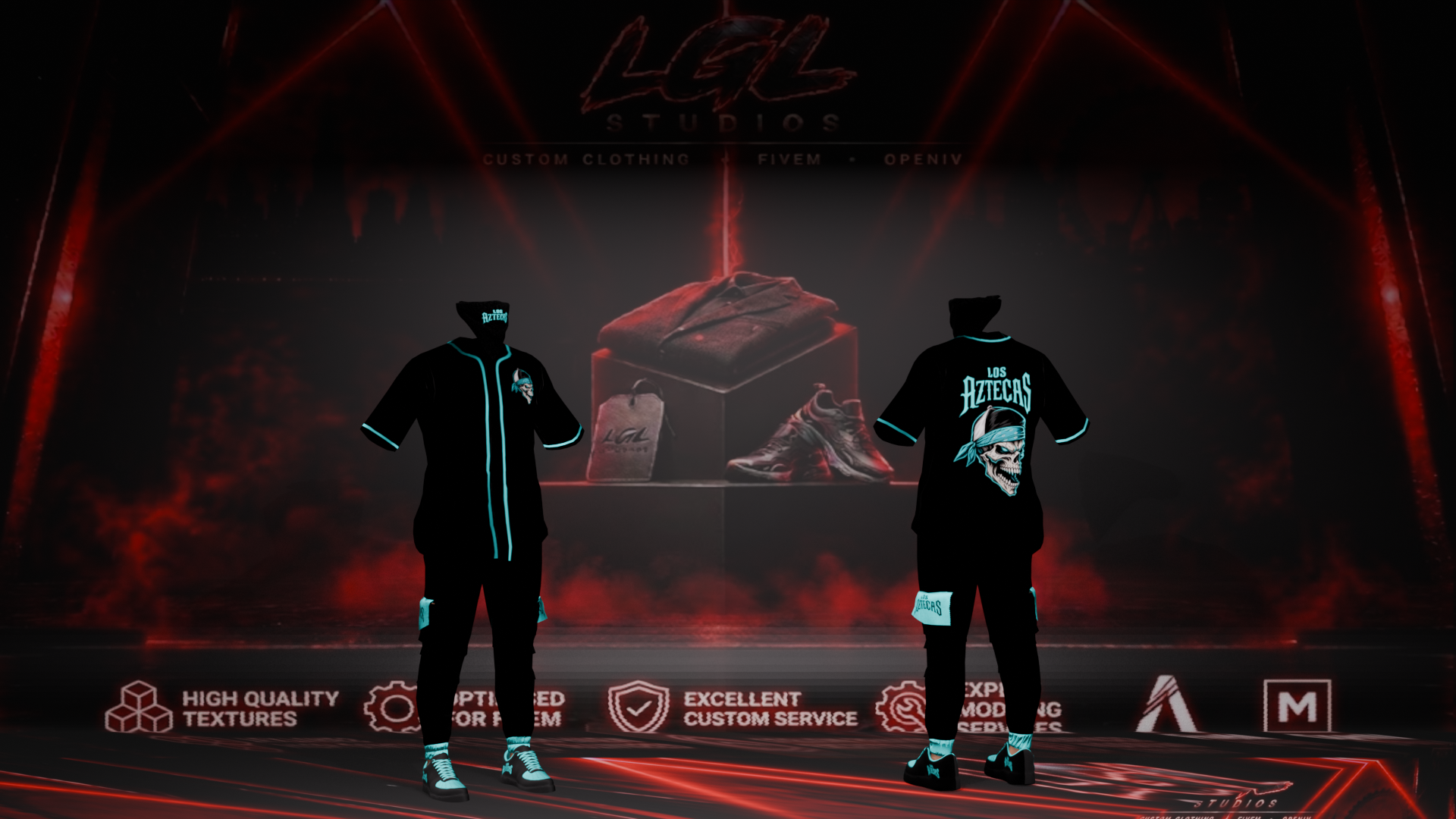 Aztecas Gang Outfit cover image
