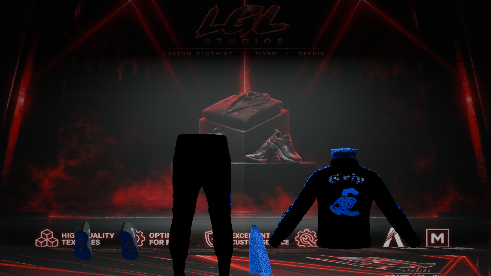 Crips Gang Outfit image 3